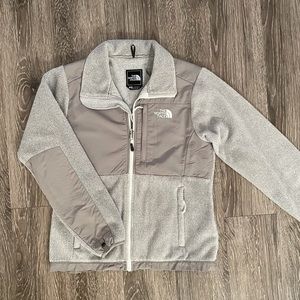 The North Face grey Denali jacket
